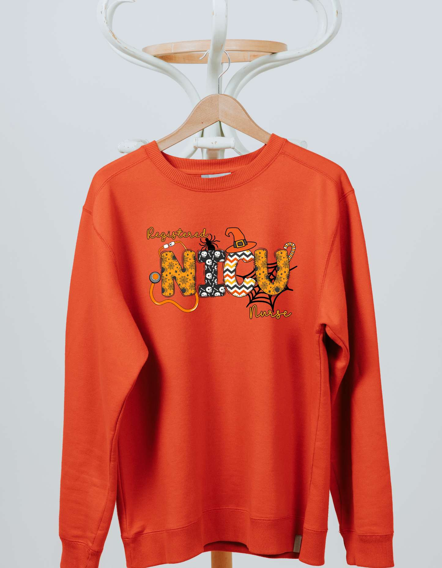 NICU Nurse Halloween Crewneck