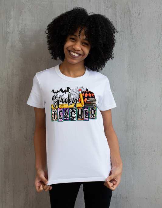 Spooky Teacher Tee