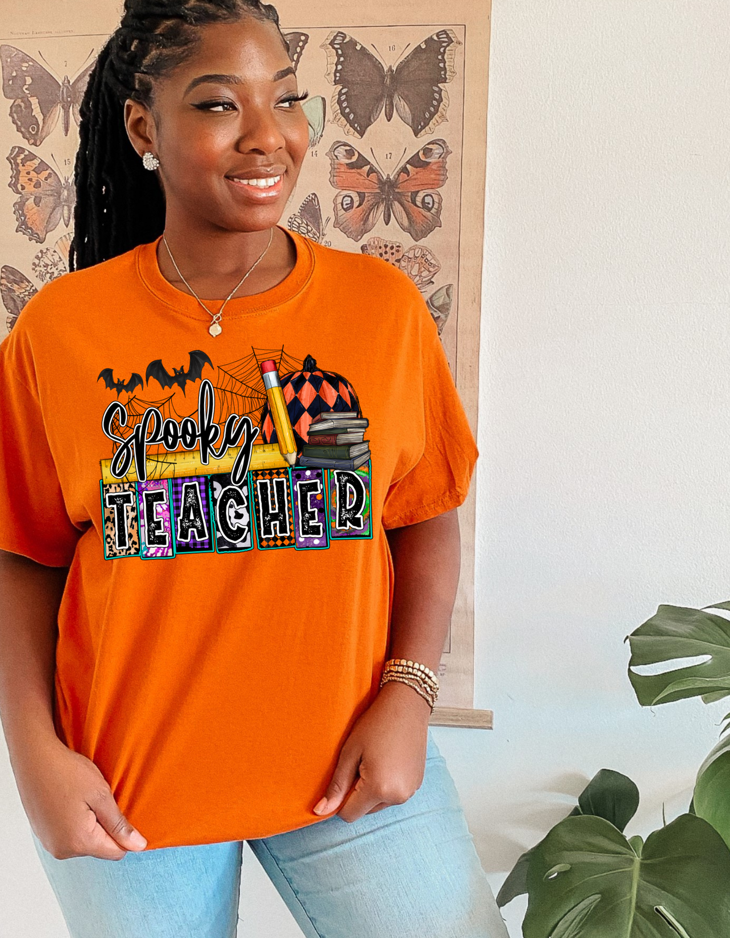 Spooky Teacher Tee