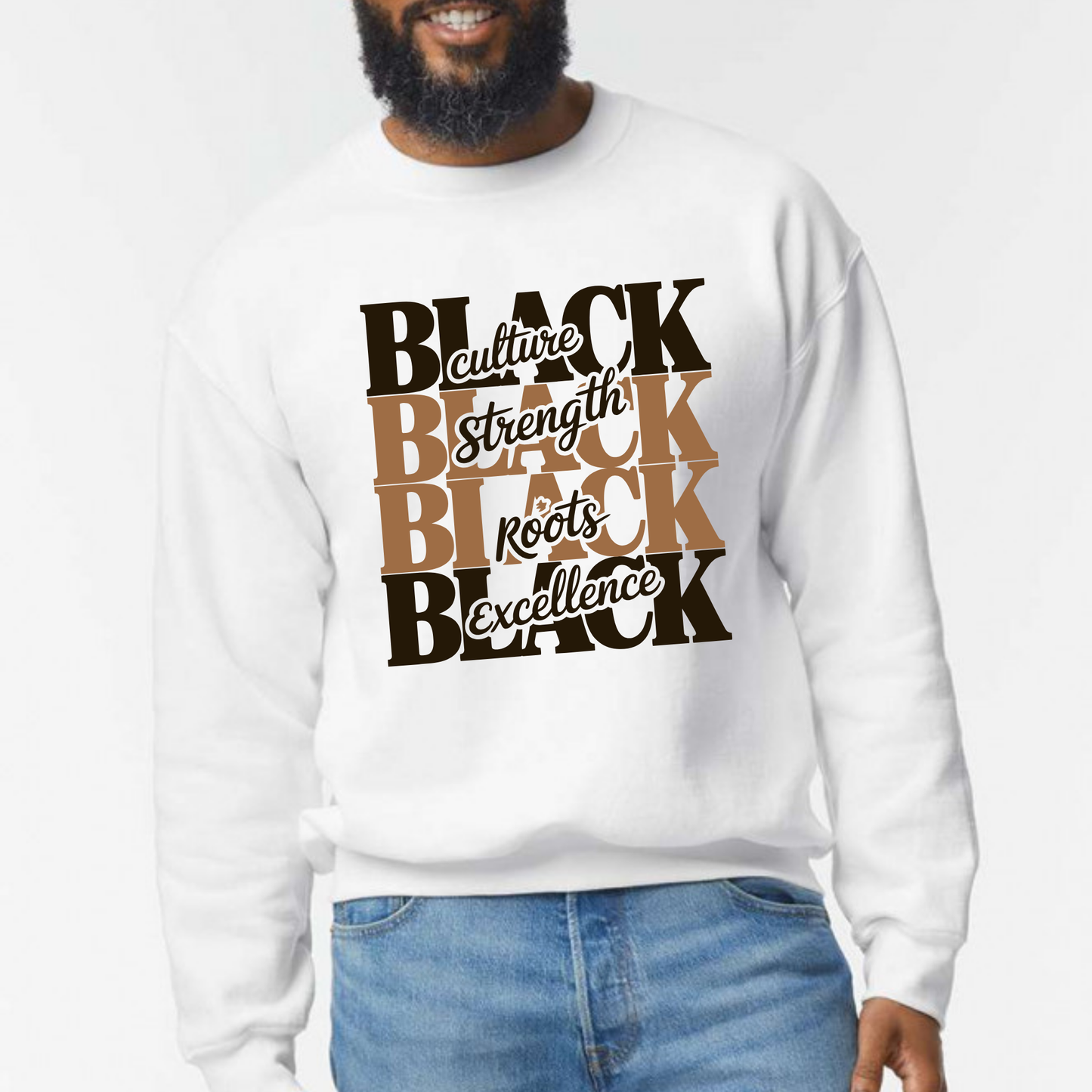 Unisex Black Empowerment & Culture Crewneck
