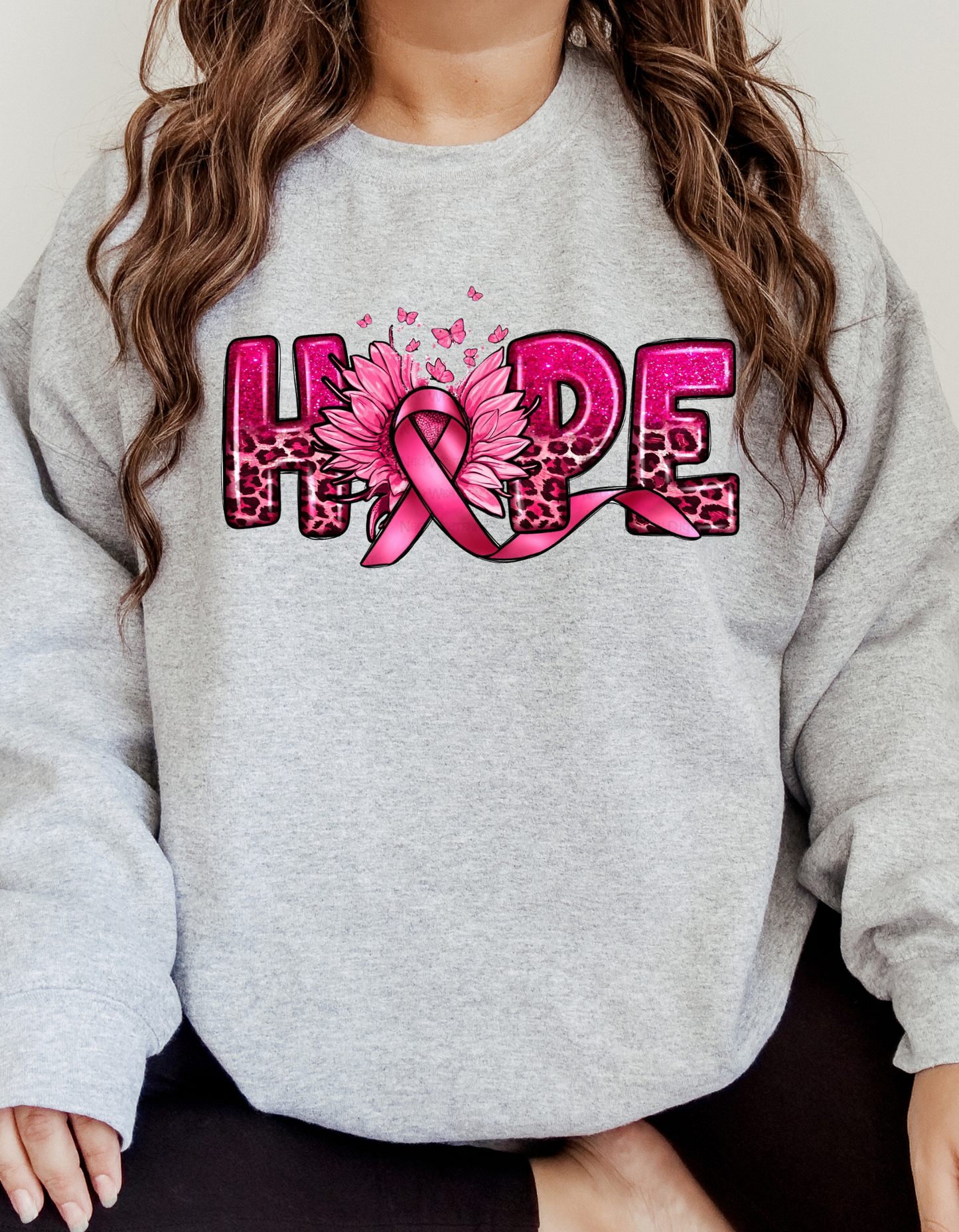 Hope Breast Cancer Crewneck