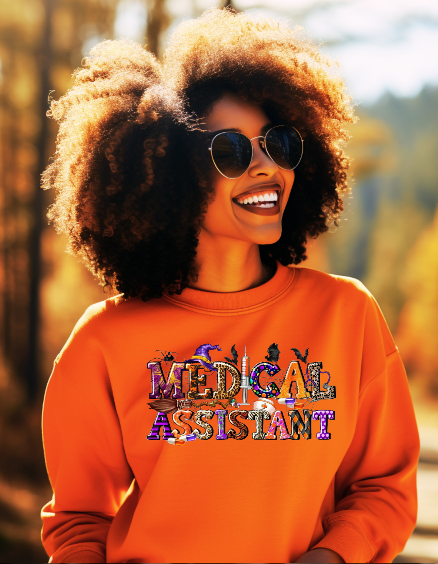 Medical Assistant Halloween Crewneck