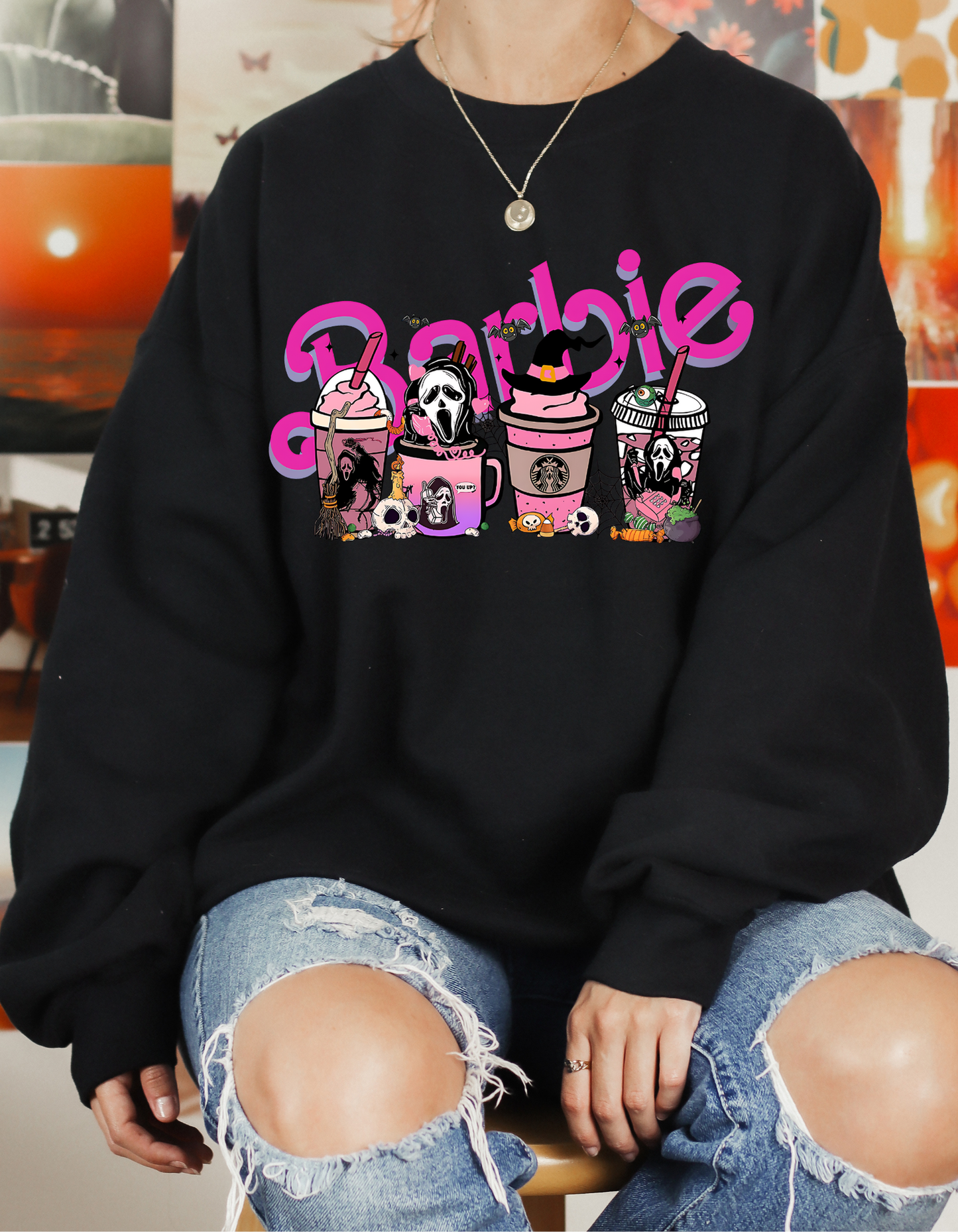 Spooky Barbie Crewneck