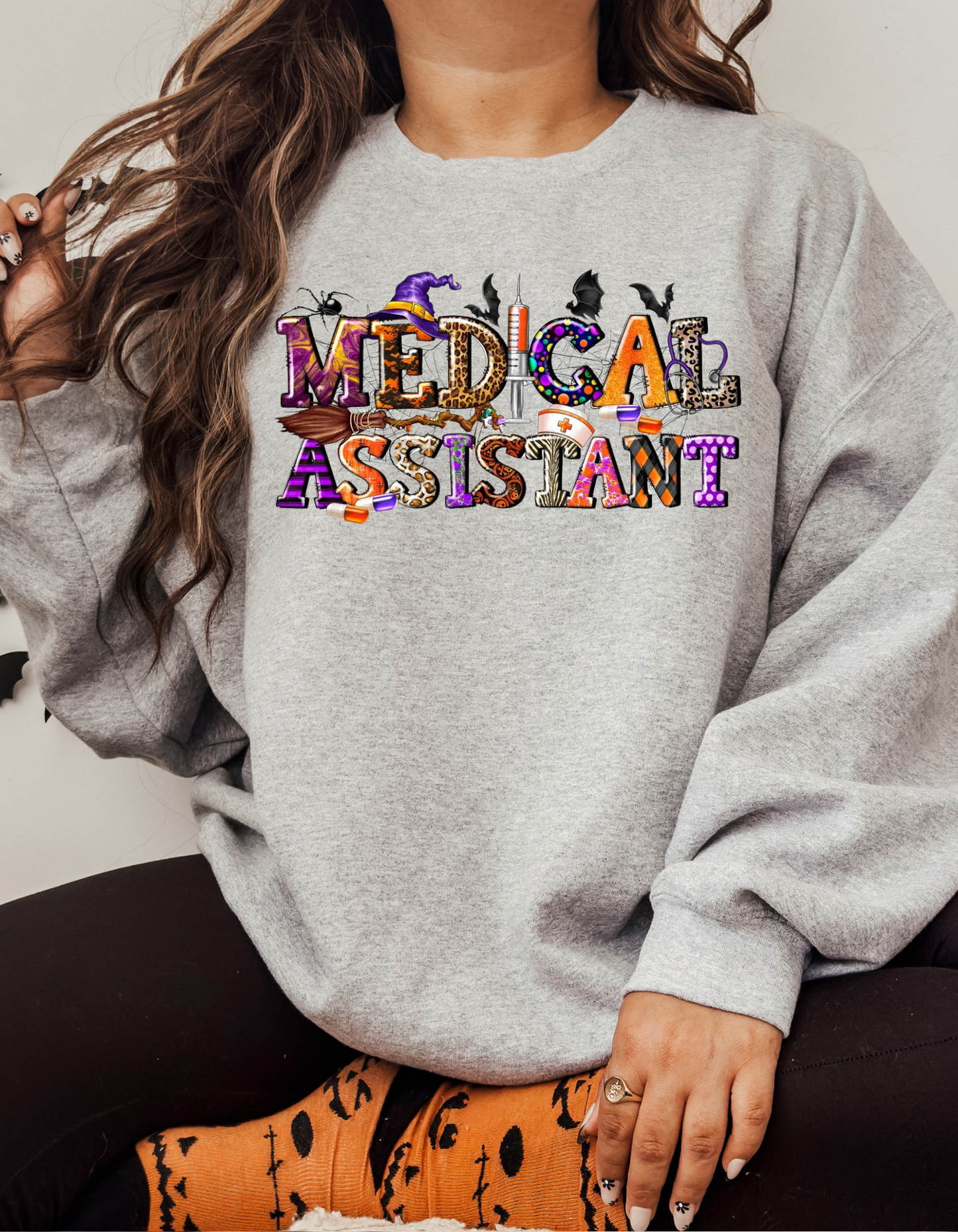 Medical Assistant Halloween Crewneck