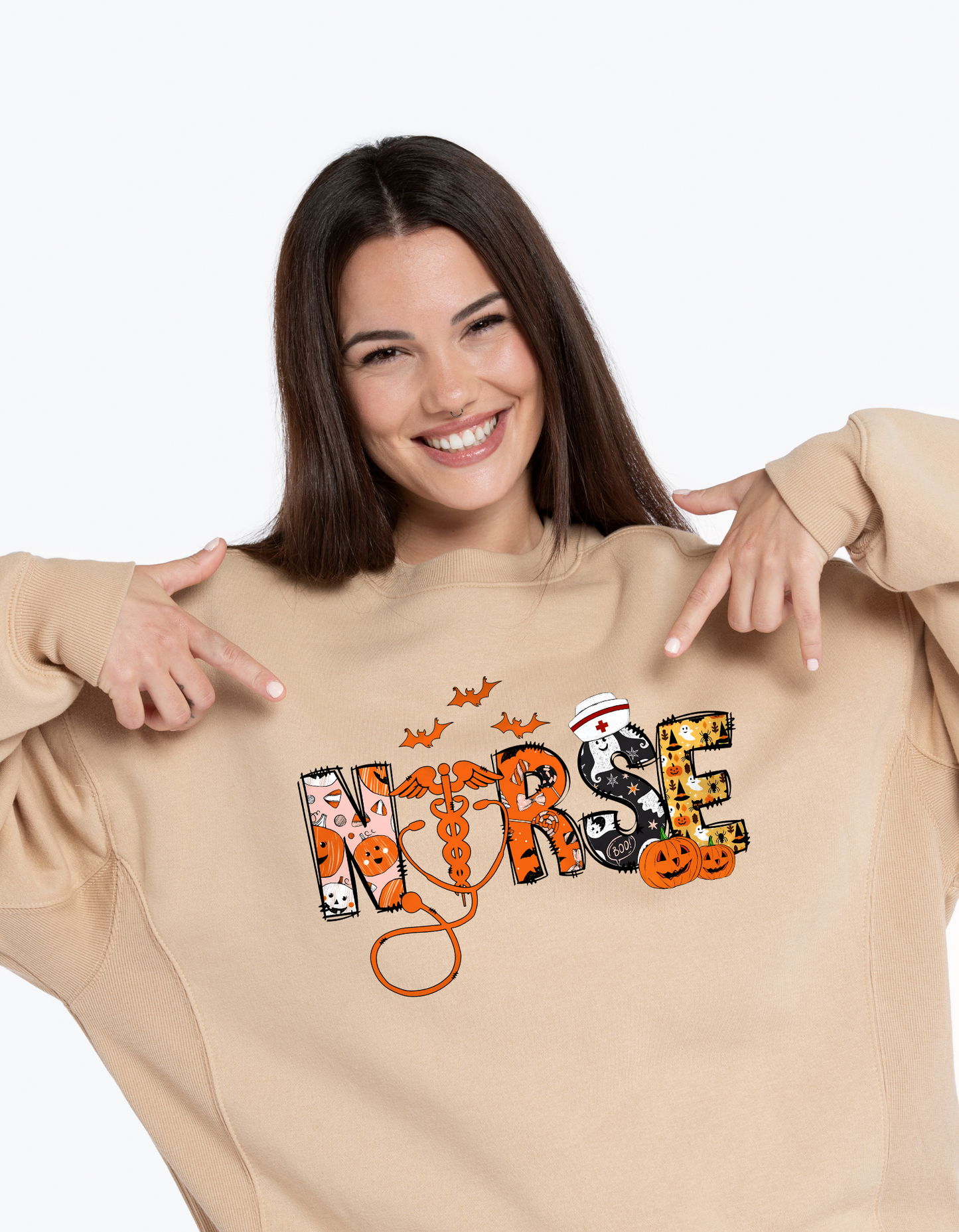 Halloween Nurse Crewneck