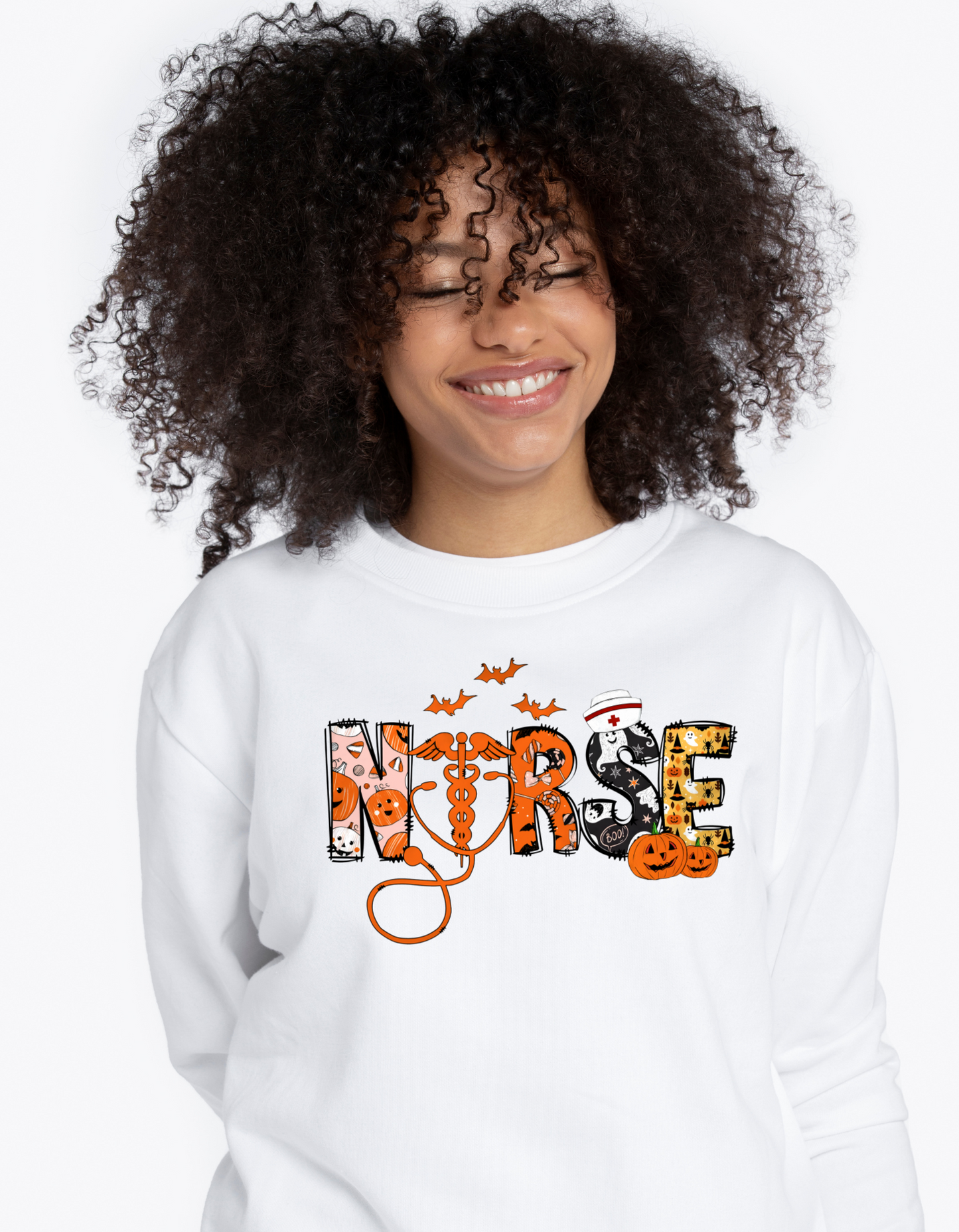 Halloween Nurse Crewneck