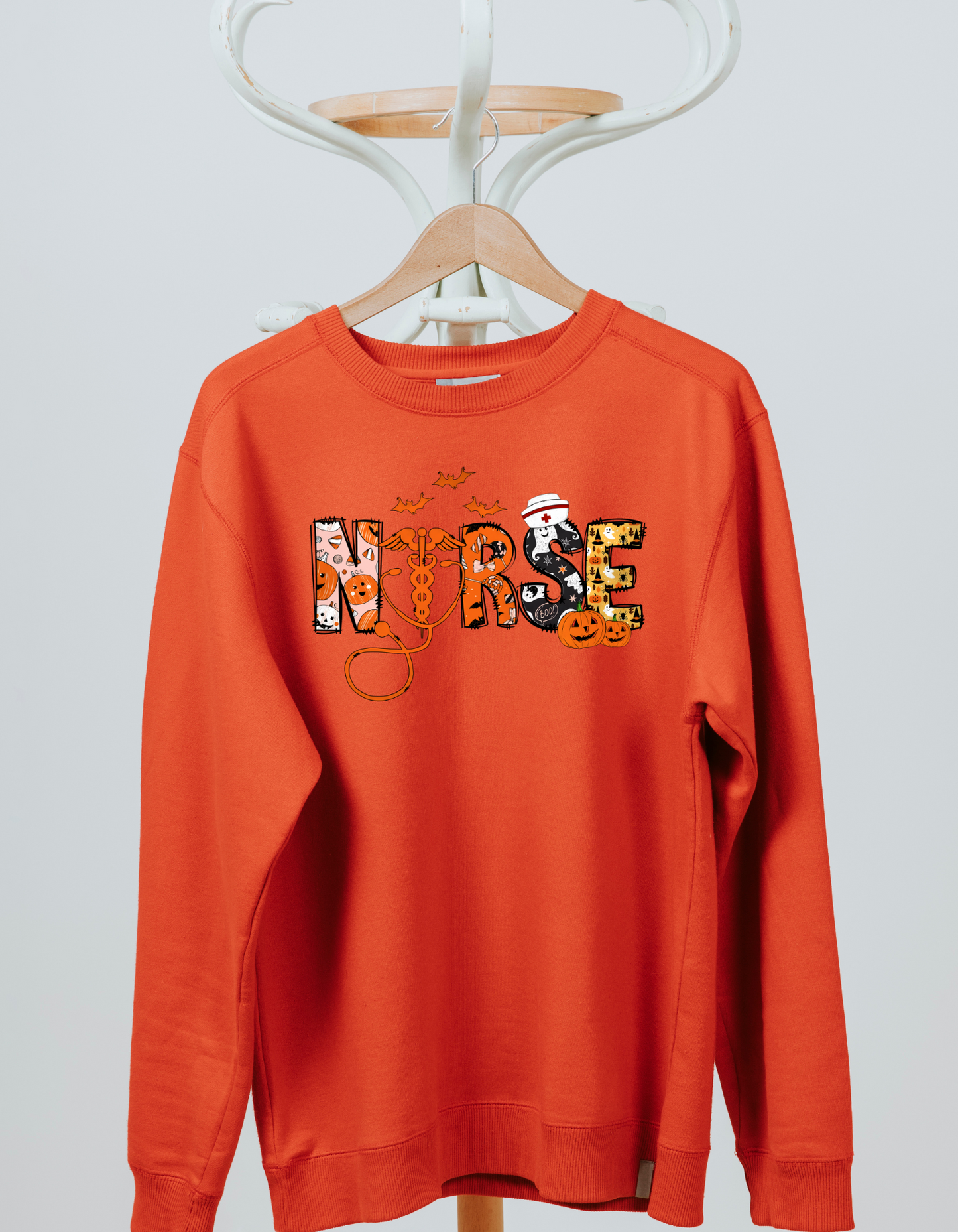 Halloween Nurse Crewneck