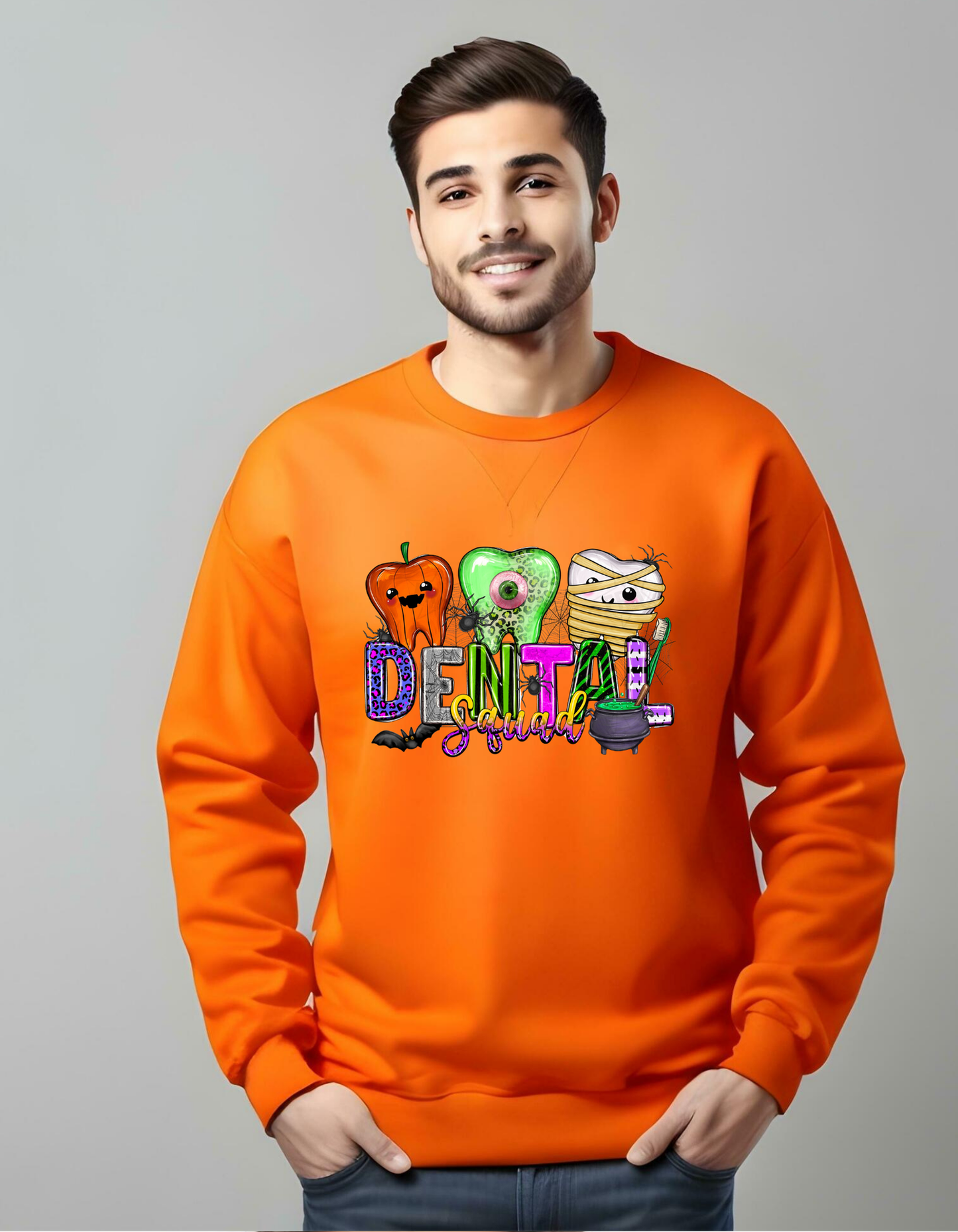 Dental Halloween Squad Crewneck