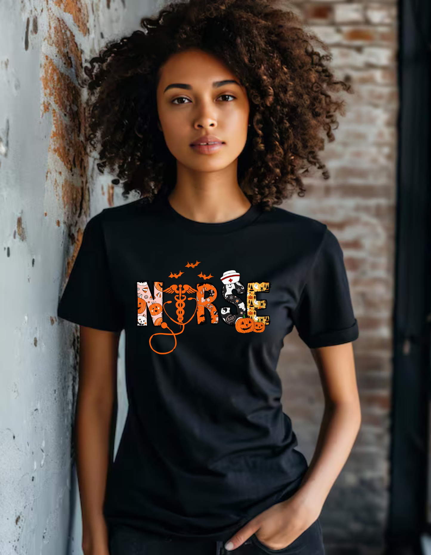 Halloween Nurse Tee