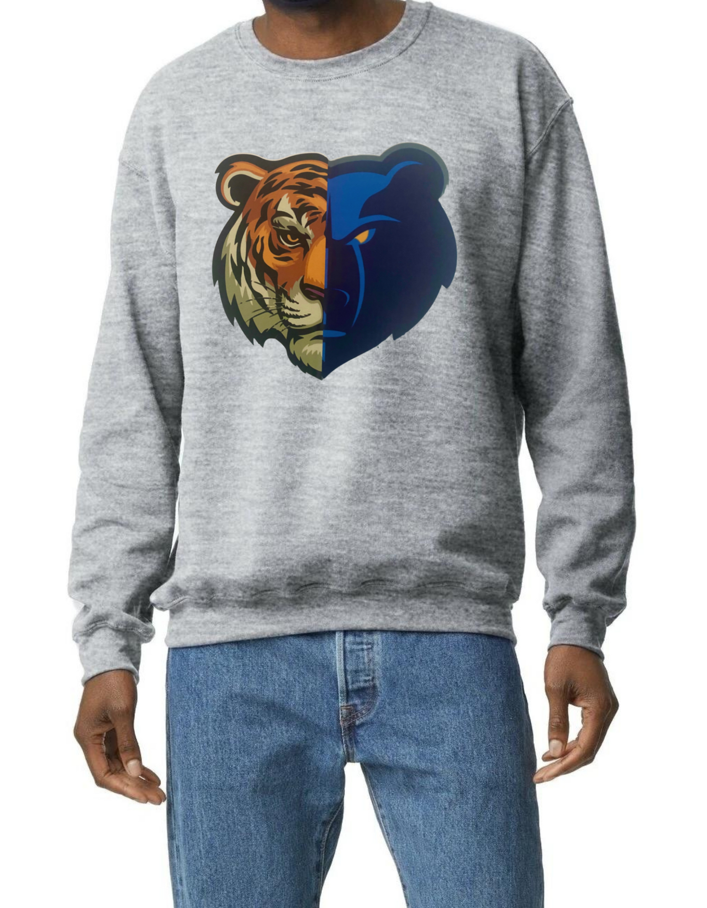 Tigers/Grizz Crewneck