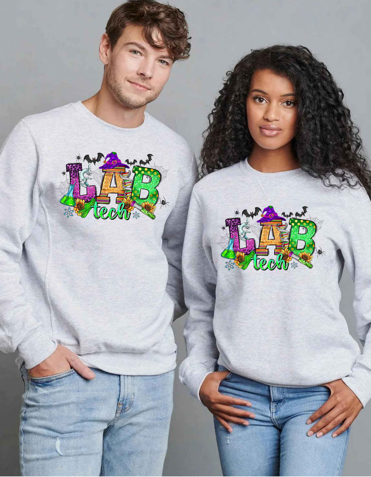 Lab Tech Halloween Crewneck