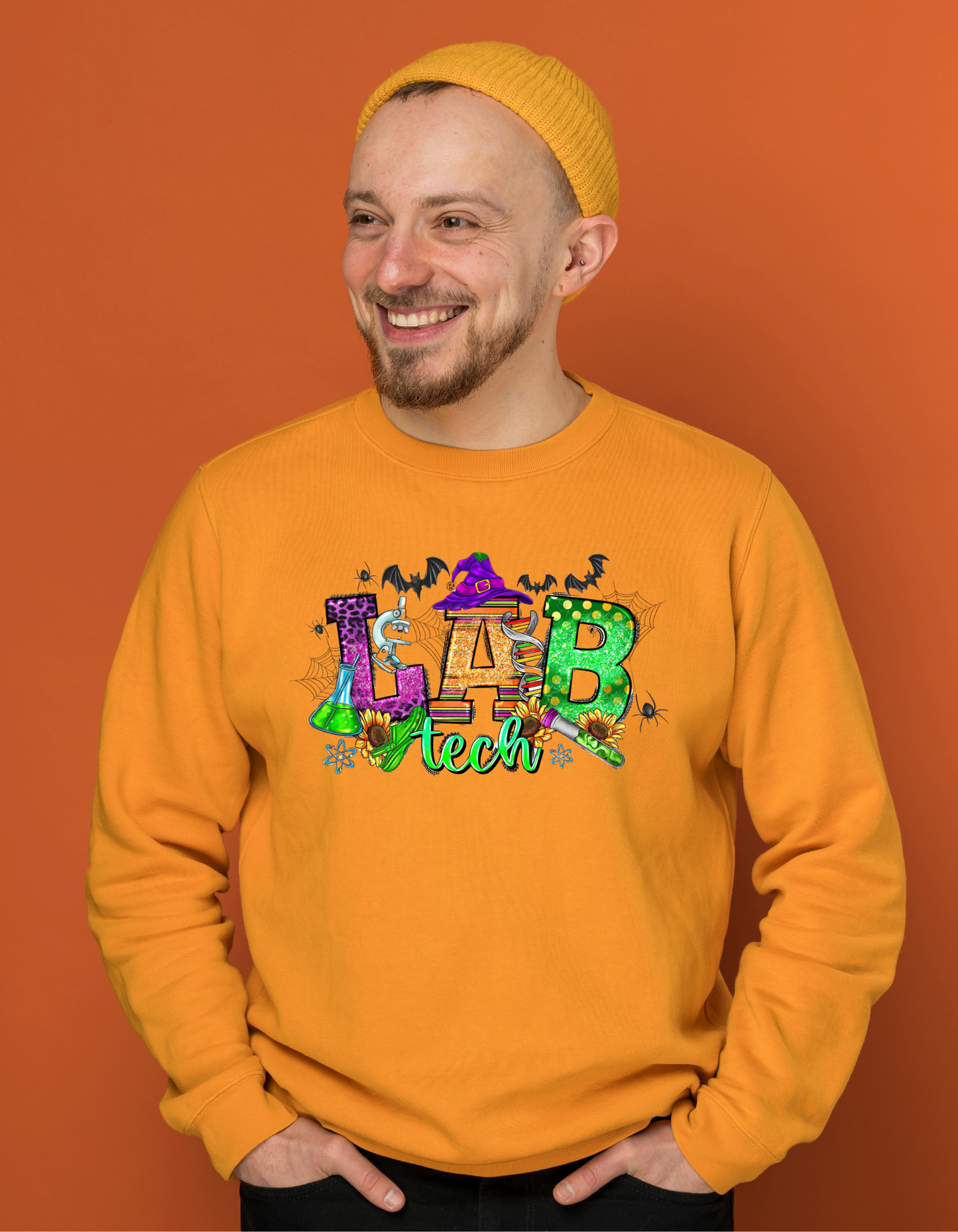 Lab Tech Halloween Crewneck