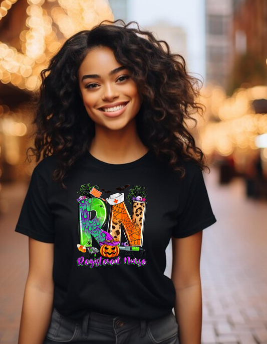 Halloween Registered Nurse (RN) Tee