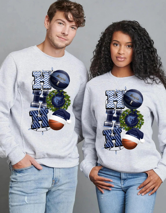 HoHoHo Grizzlies Crewneck