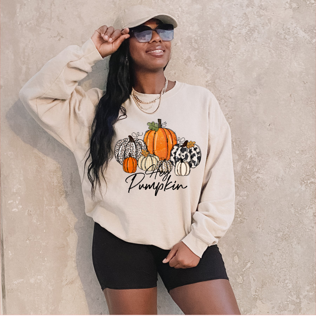 Hey Pumpkin Crewneck