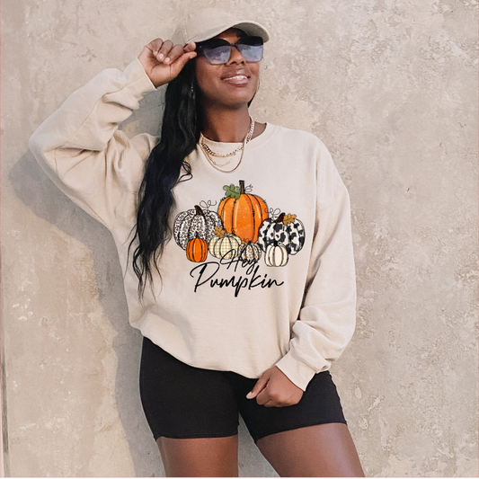 Hey Pumpkin Crewneck