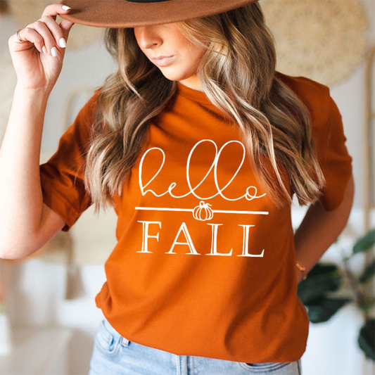 Hello Fall Tee