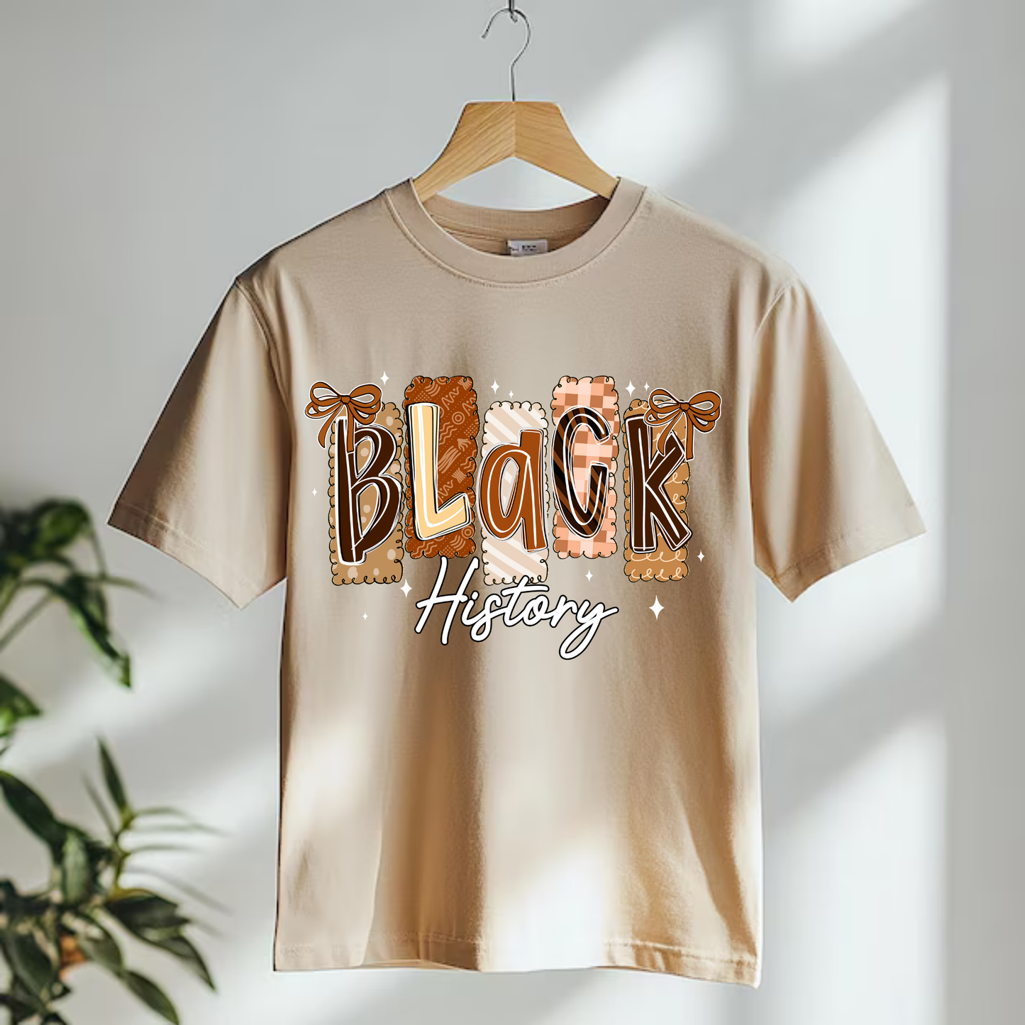 Black History Bow Tee