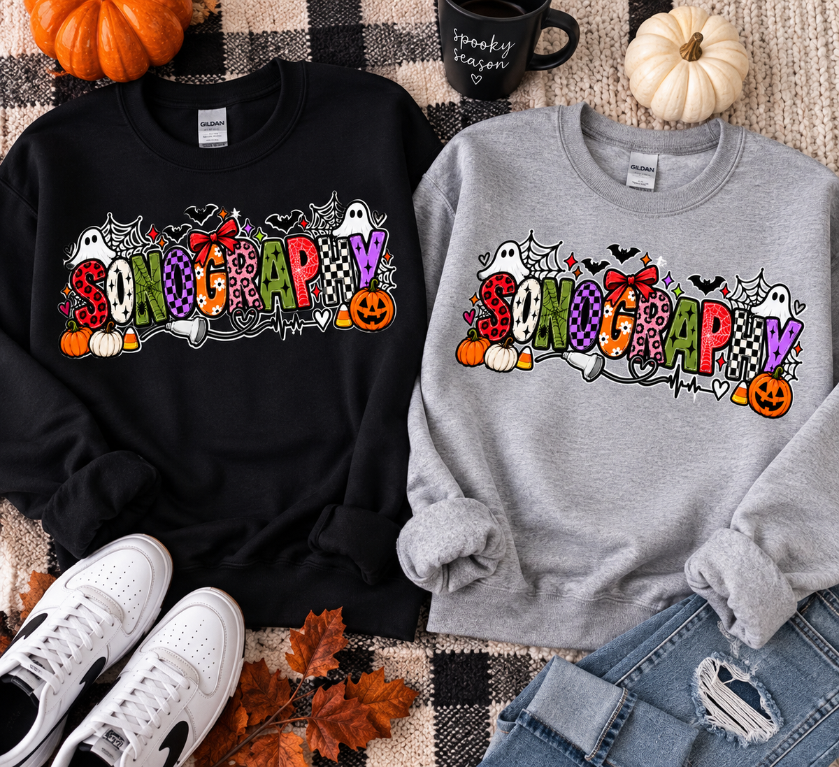 Halloween Sonography Crewneck