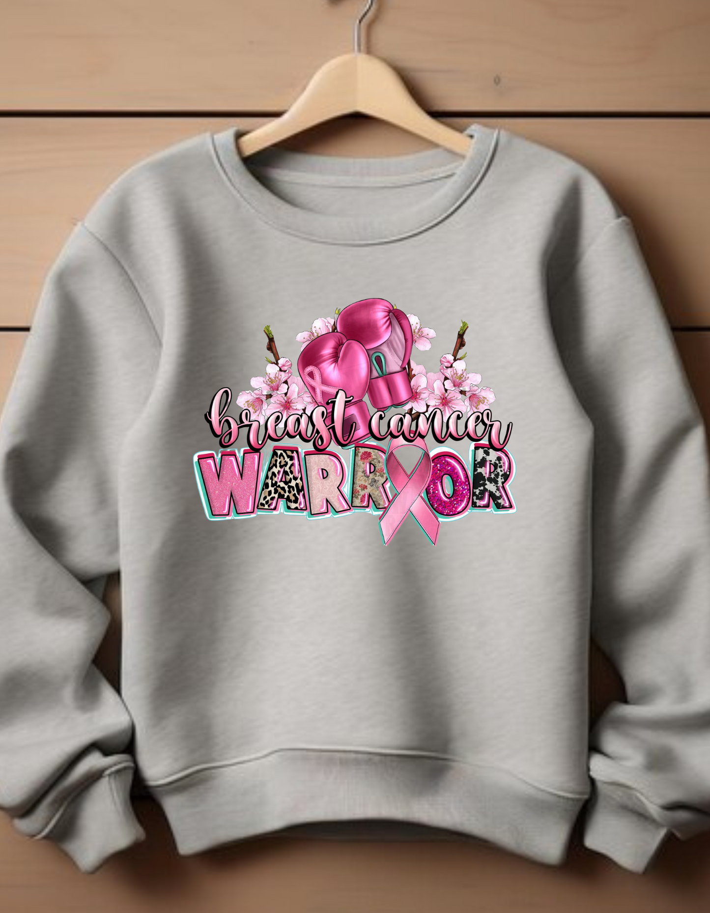 Breast Cancer Warrior Crewneck