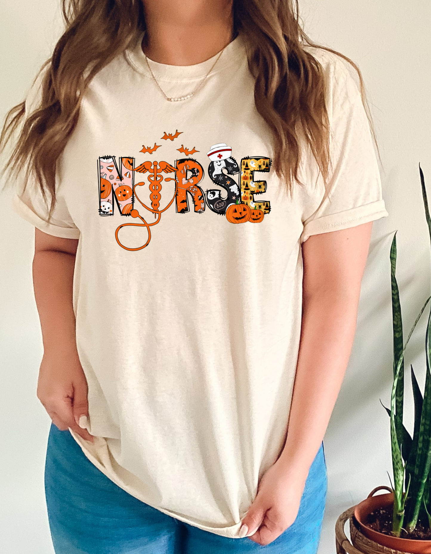 Halloween Nurse Tee