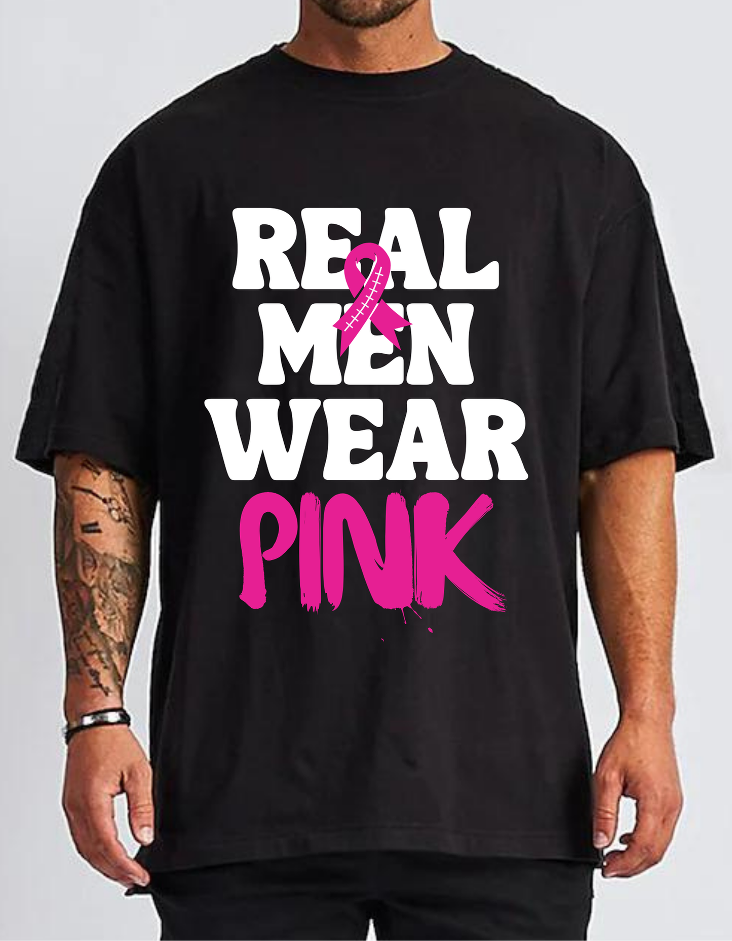 Real Men Wear Pink Tee