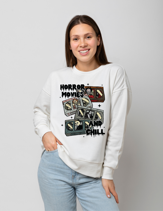 Horror Movies and Chill Crewneck