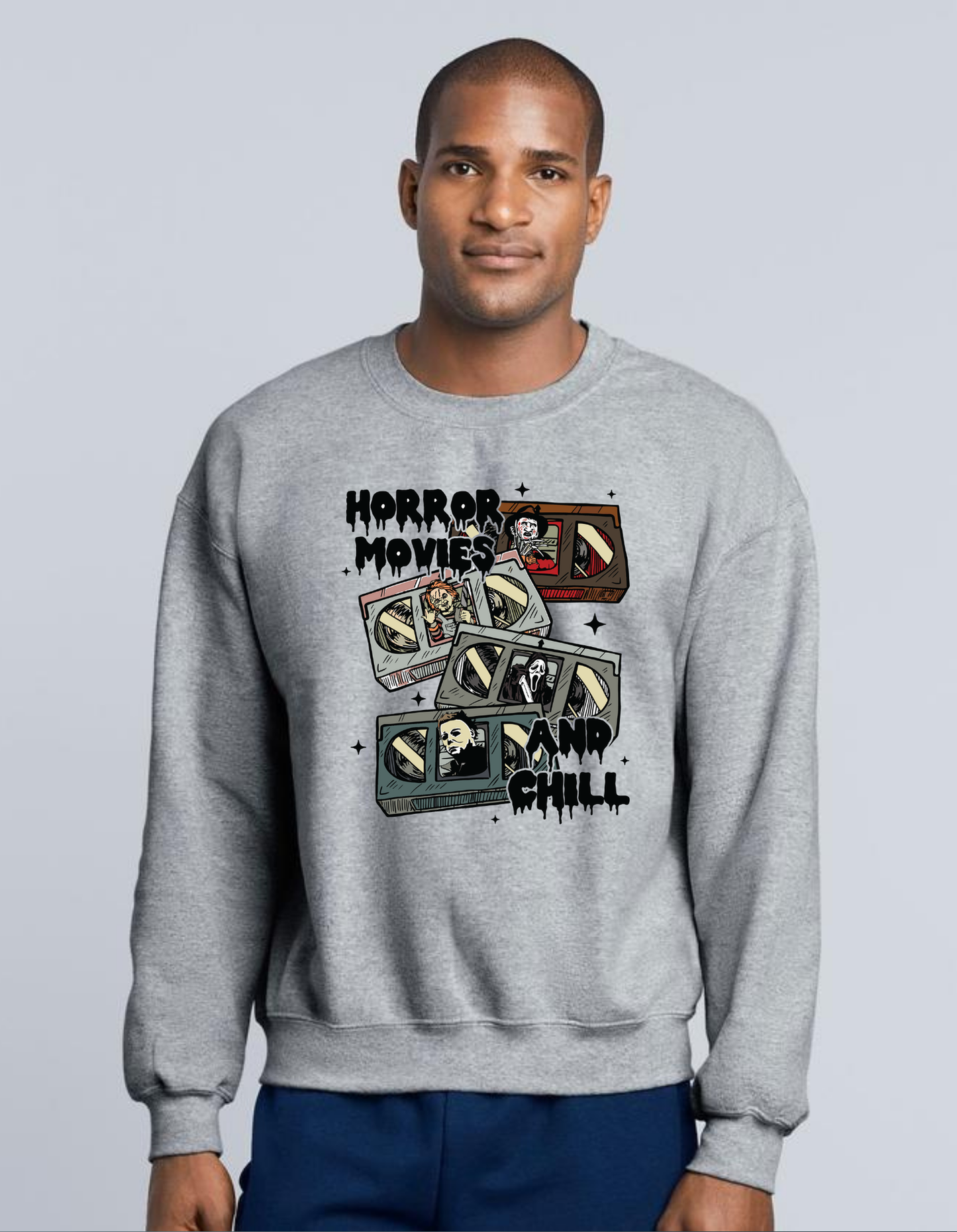 Horror Movies and Chill Crewneck