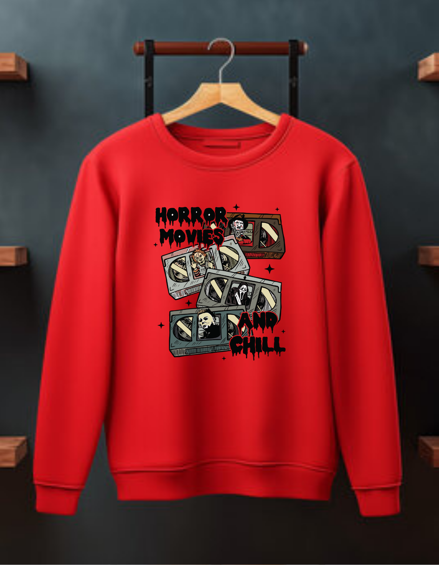 Horror Movies and Chill Crewneck