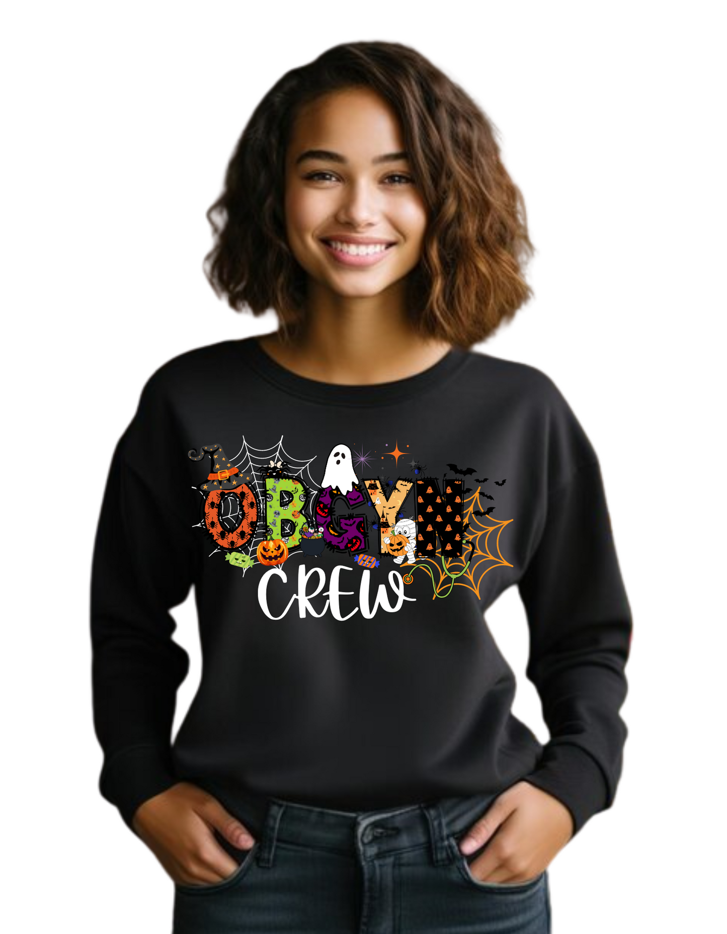 OBGYN Halloween Crewneck