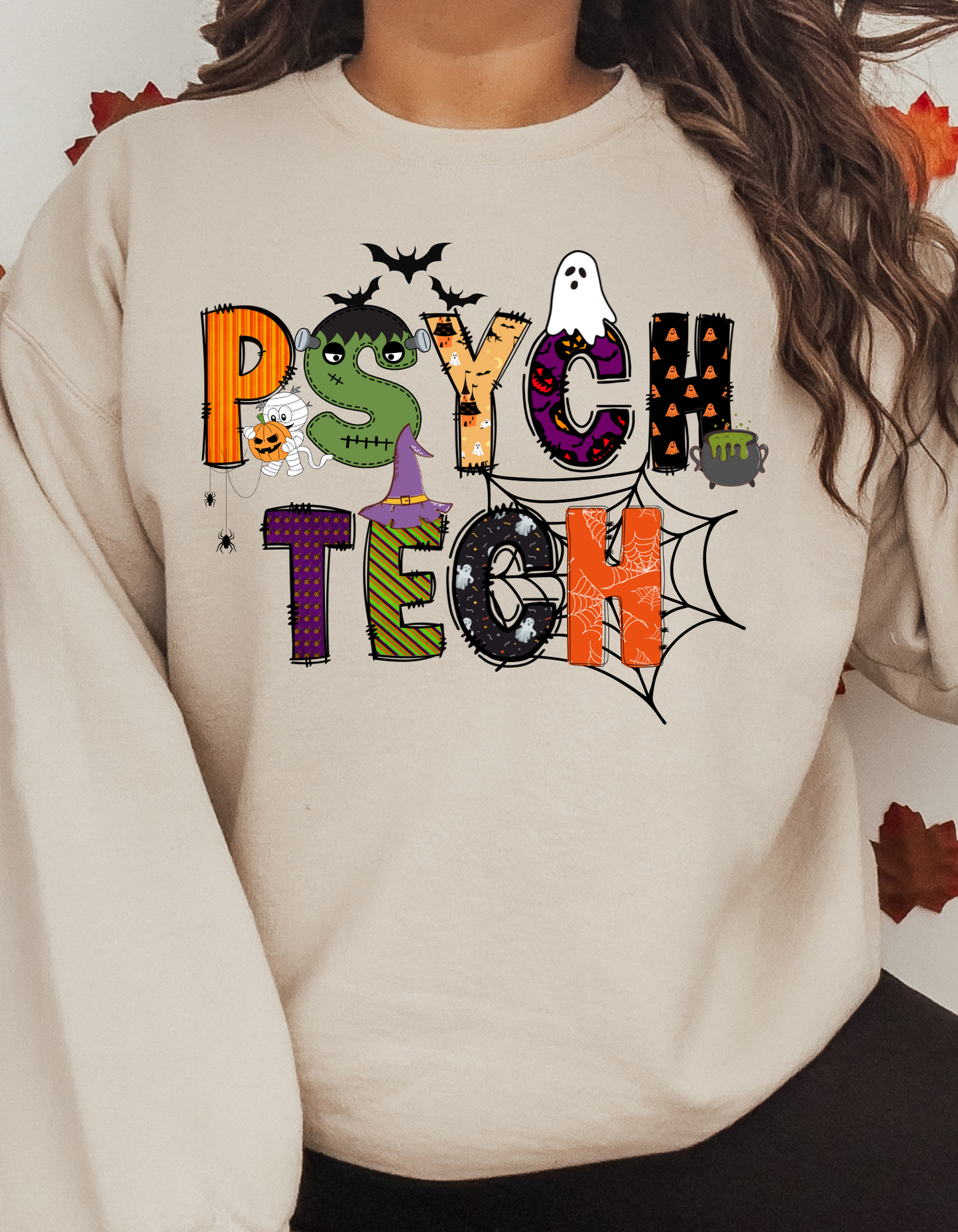 Spooky Psych Tech Crewneck