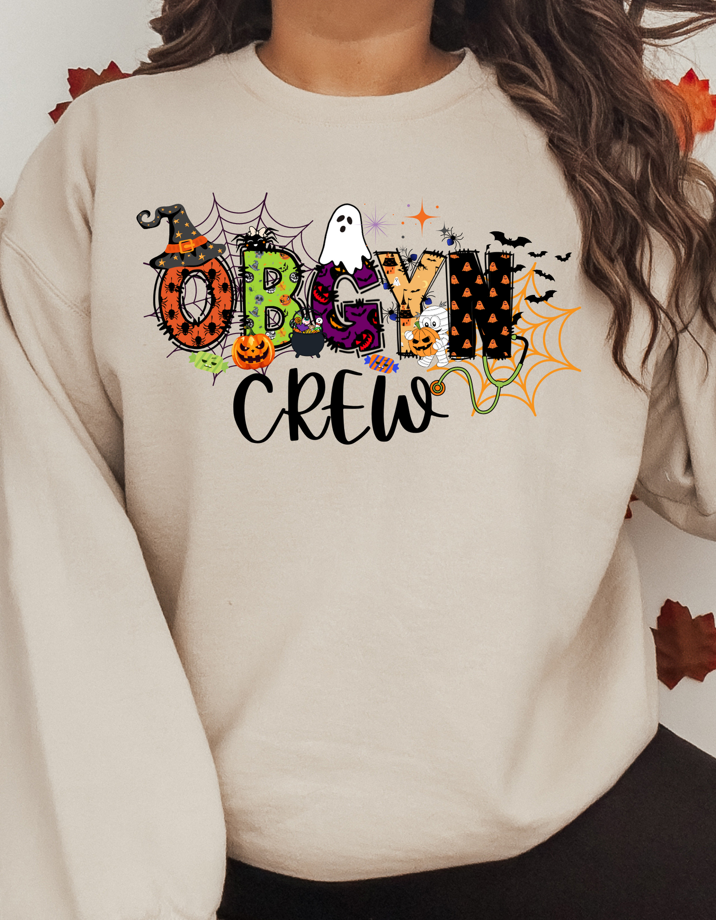 OBGYN Halloween Crewneck