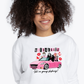 Pink Get In Loser Crewneck