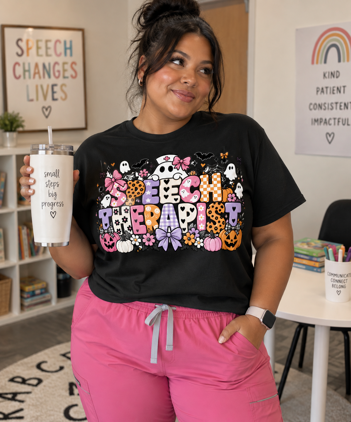 Speech Therapist Halloween Tee