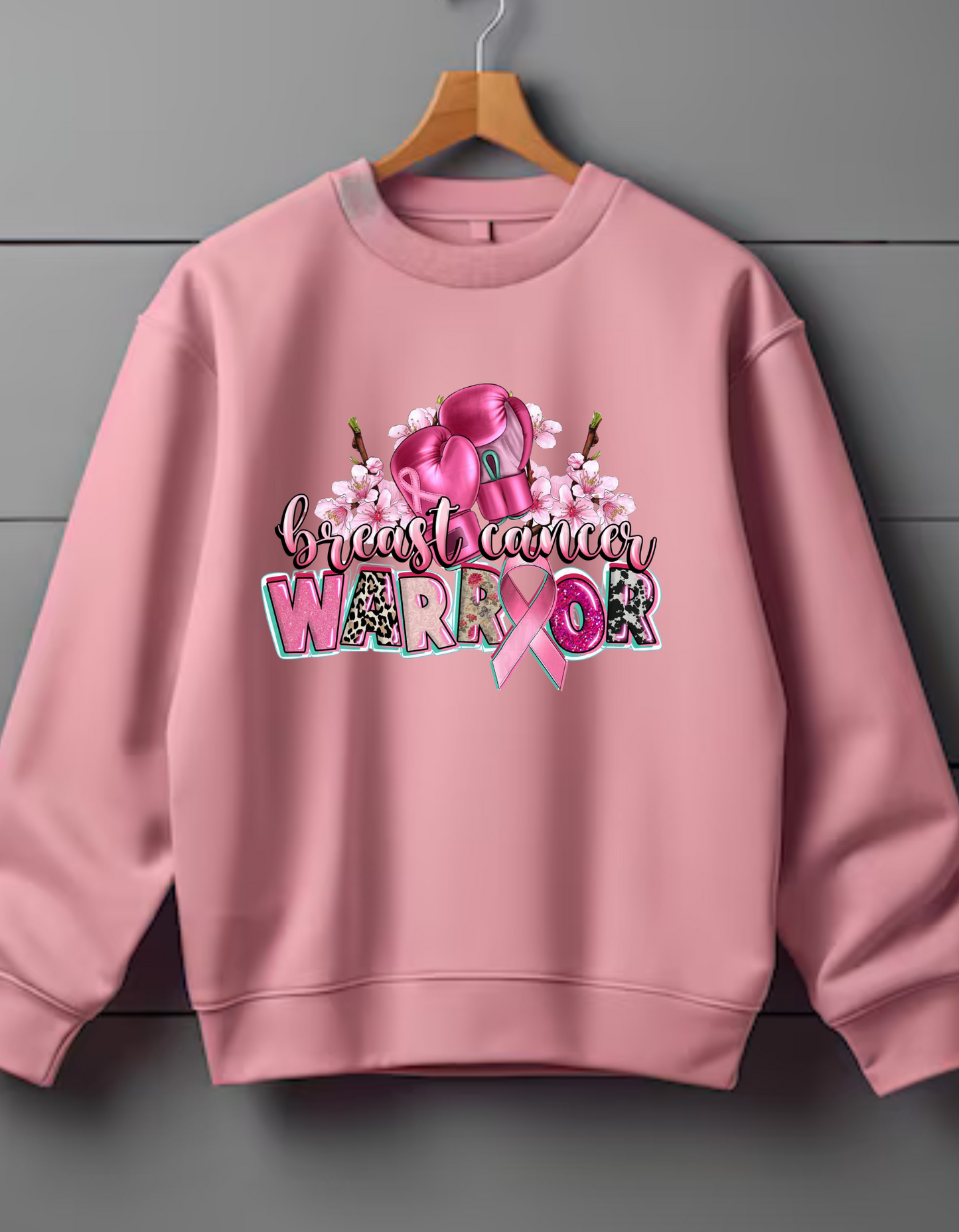 Breast Cancer Warrior Crewneck