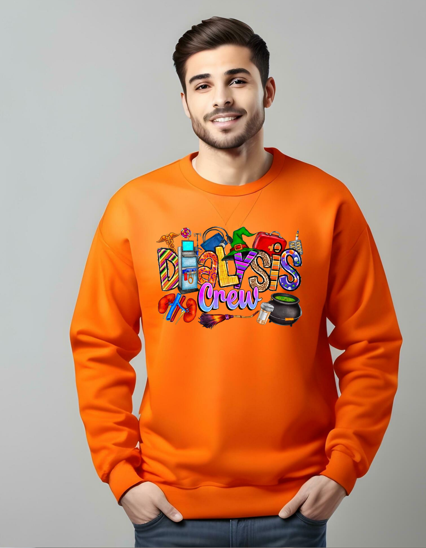 Dialysis Halloween Crewneck