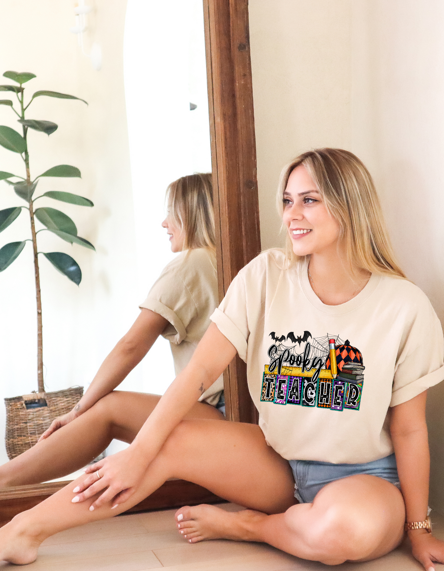 Spooky Teacher Tee