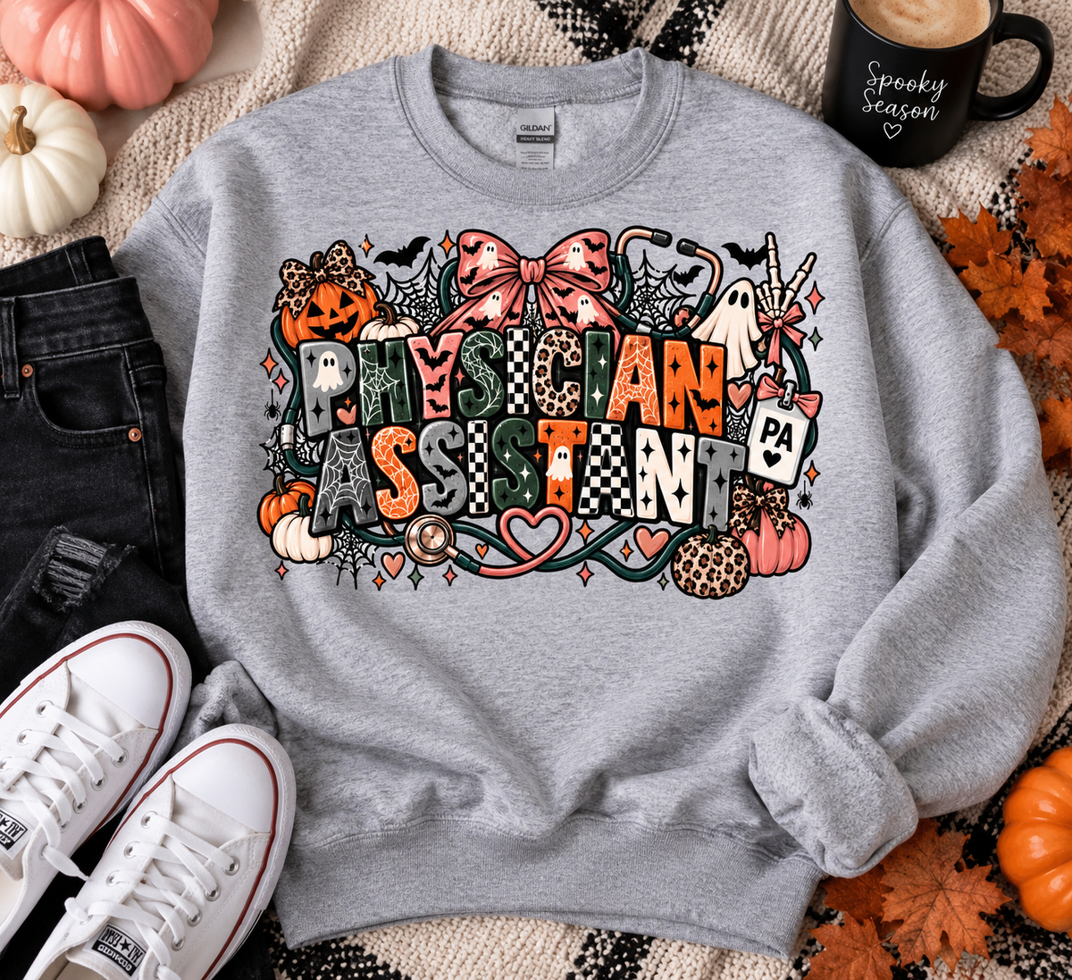 Physician Assistant Halloween Crewneck