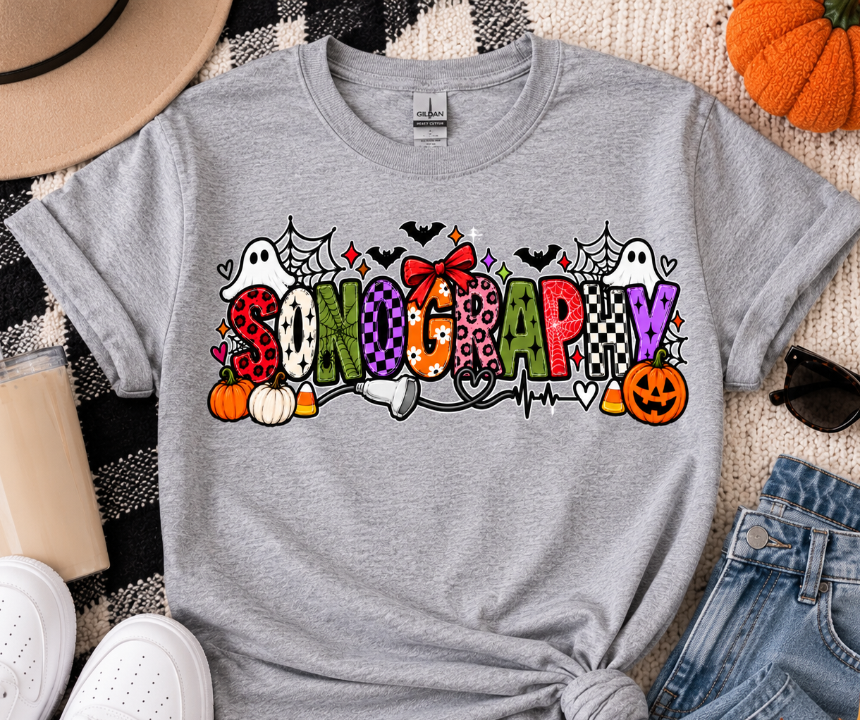 Halloween Sonography Tee