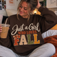 Just a Girl Who Loves Fall Crewneck