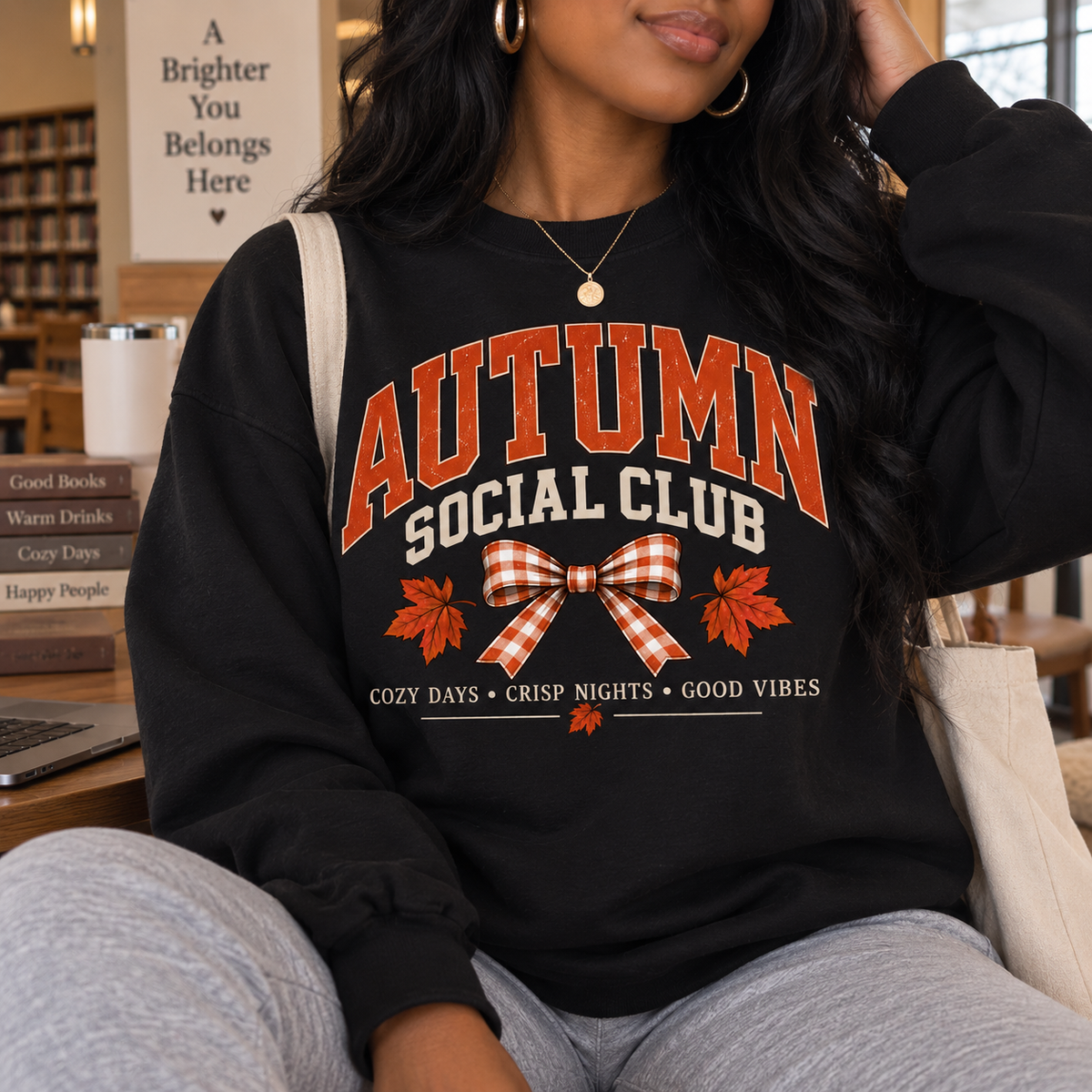 Autumn Social Club Crewneck
