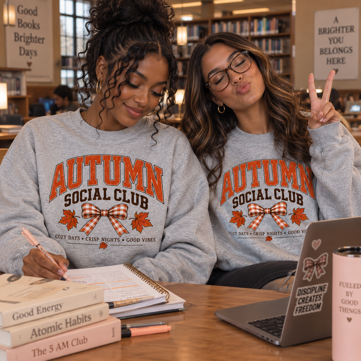 Autumn Social Club Crewneck