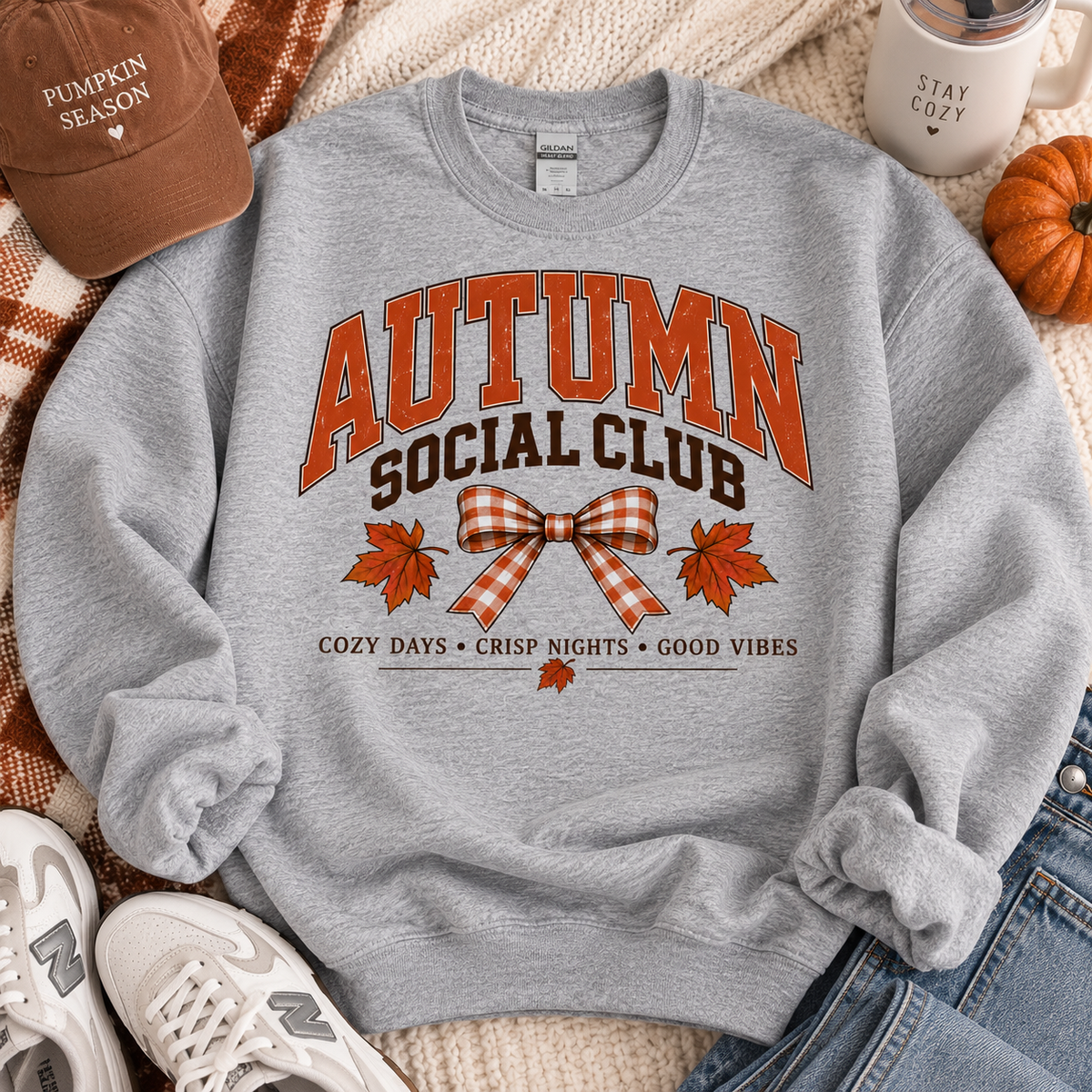 Autumn Social Club Crewneck