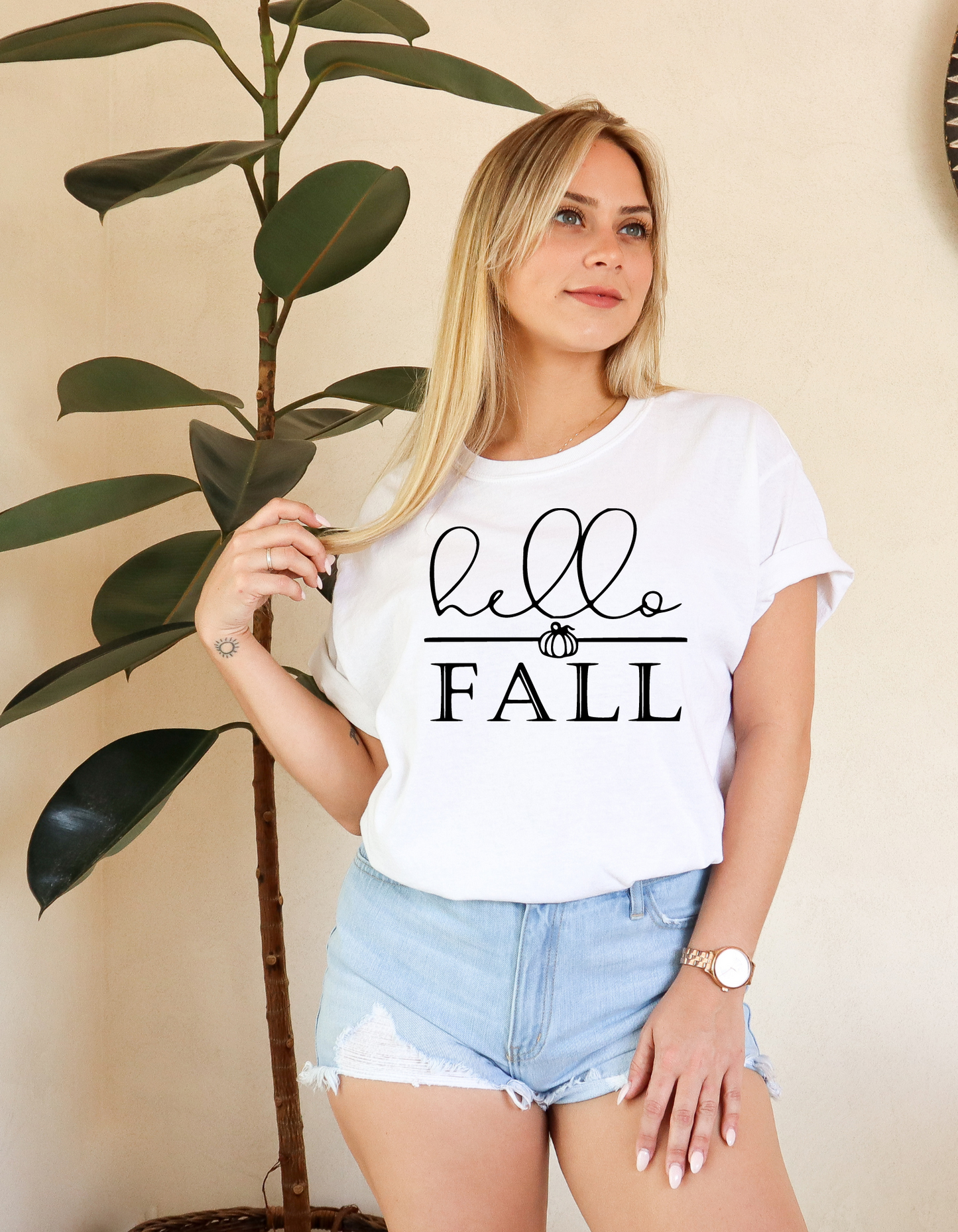 Hello Fall Tee