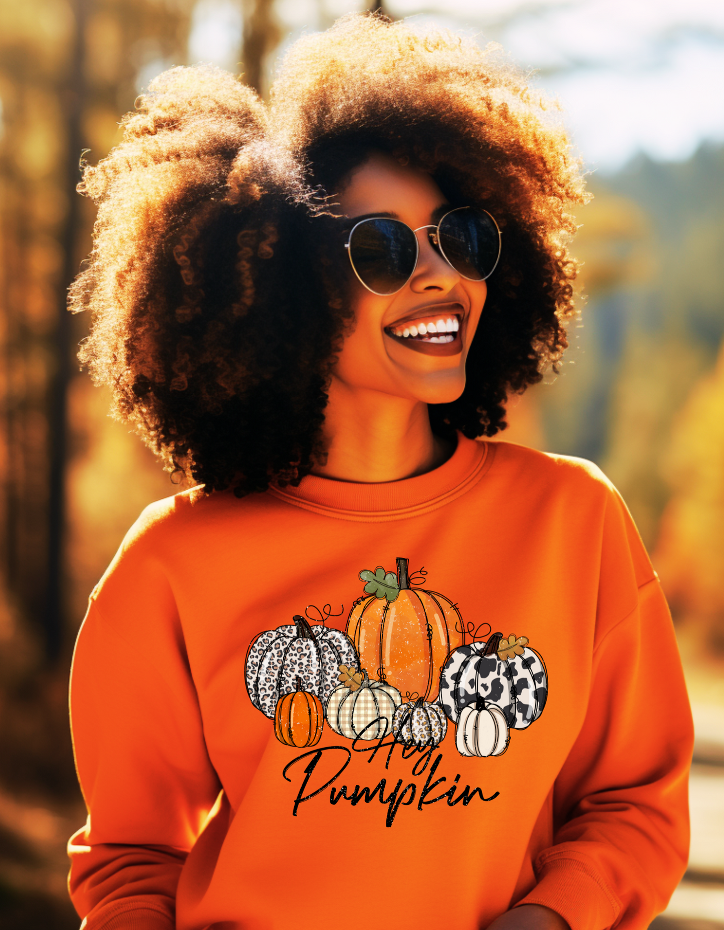 Hey Pumpkin Crewneck