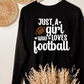 Football Girl Crewneck