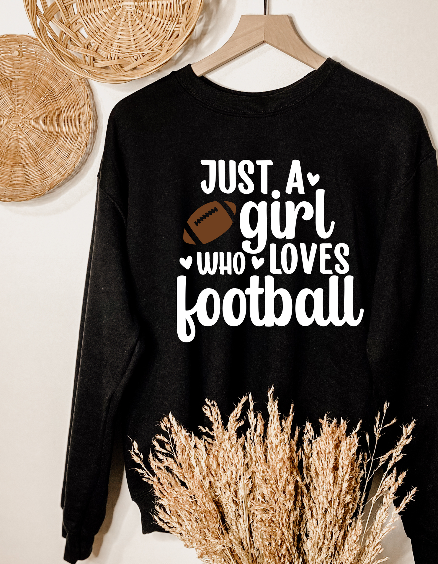 Football Girl Crewneck