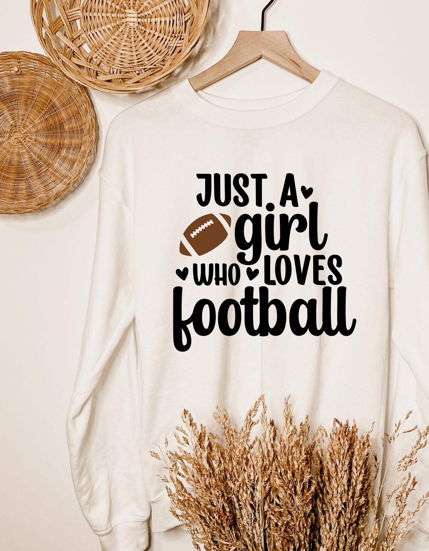 Football Girl Crewneck