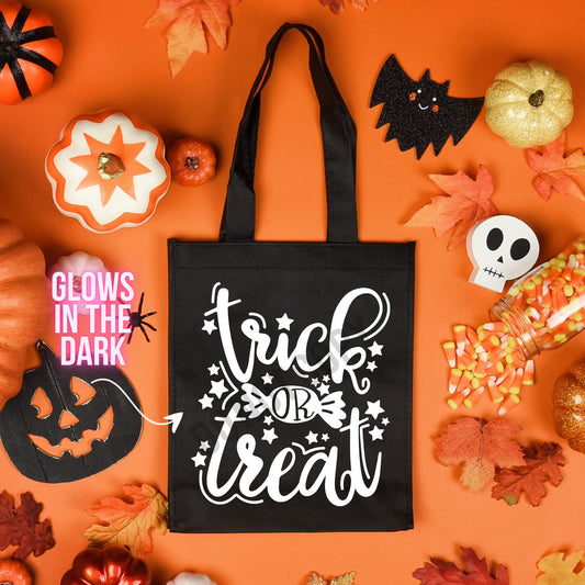 Glow Trick or Treat Tote Bag